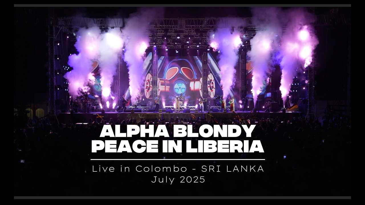 Alpha Blondy - Peace in Liberia Live - Colombo Sri Lanka July 2025