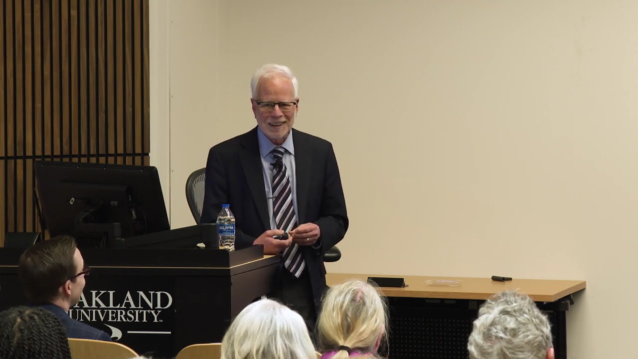 Alice Gorlin Lecture, Oakland University - "The Dollar & Its Discontents" Dr. Barry Eichengreen