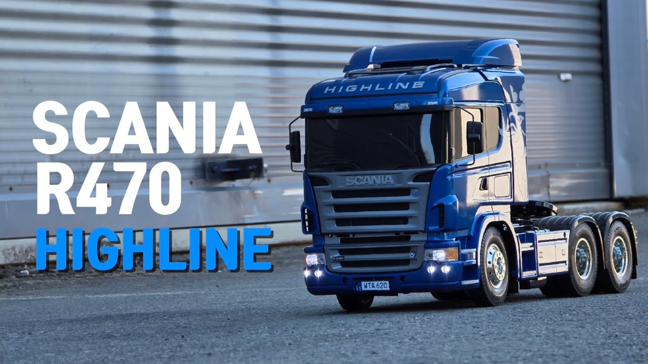 타미야 트레일러 트럭 스카니아 R470 #Tamiya #MFC01 #scania 
