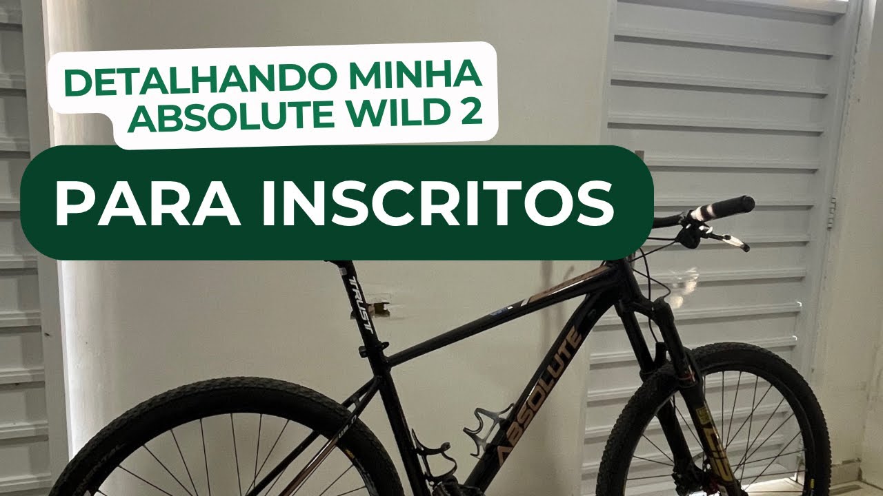 Mostrando detalhes da minha bike Absolute wild 2 boost