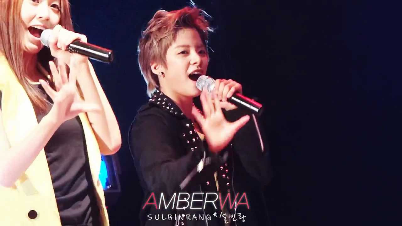 [Fancam] 110729 f(x) - HOT SUMMER Amber focus [AMBERWA]