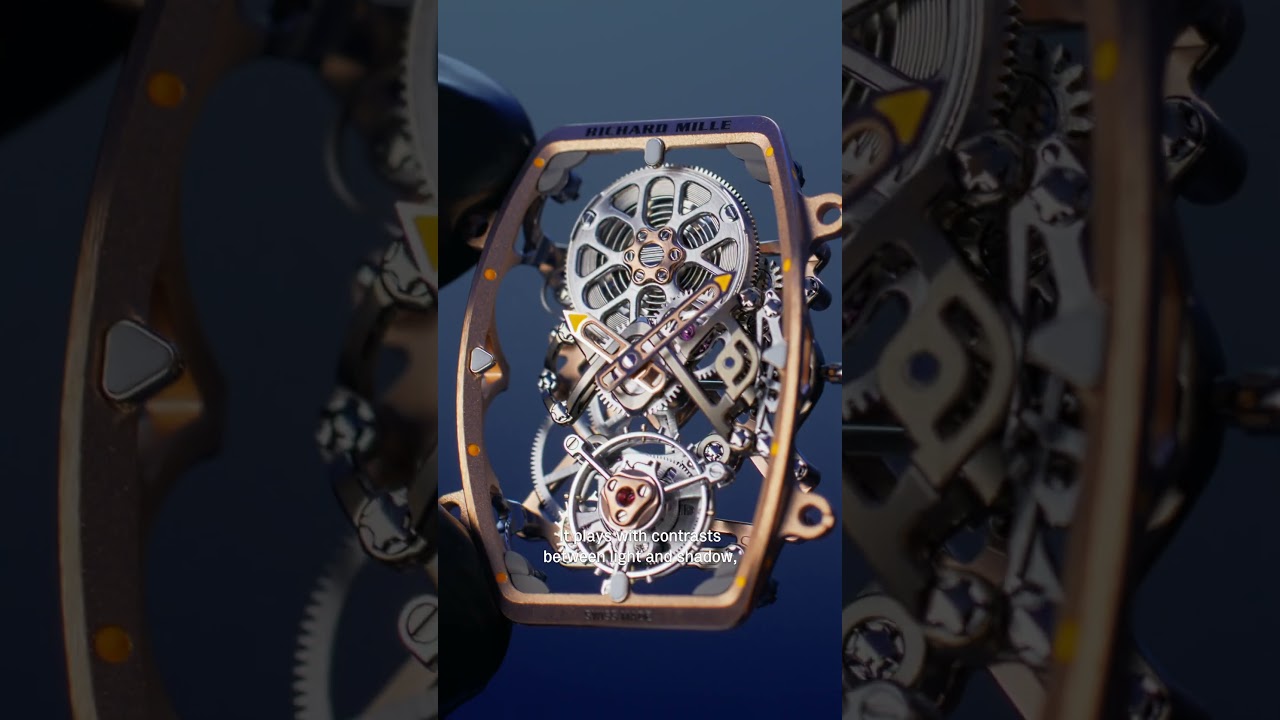 Sapphire reveals the entire structure of the calibre RM75-01 — RICHARD MILLE