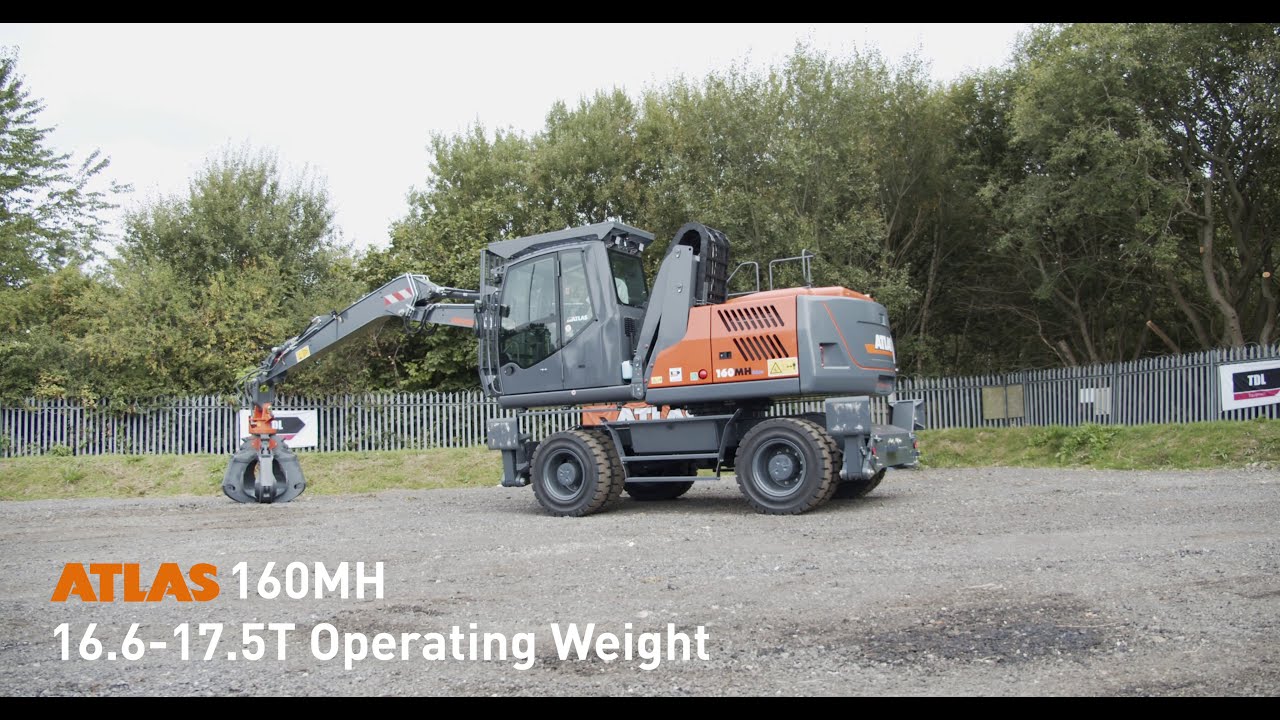 ATLAS 160MH Material Handling Excavator