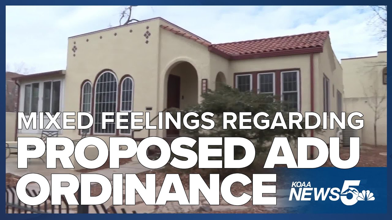Mixed feelings in Colorado Springs about city's proposed ADU ordinance