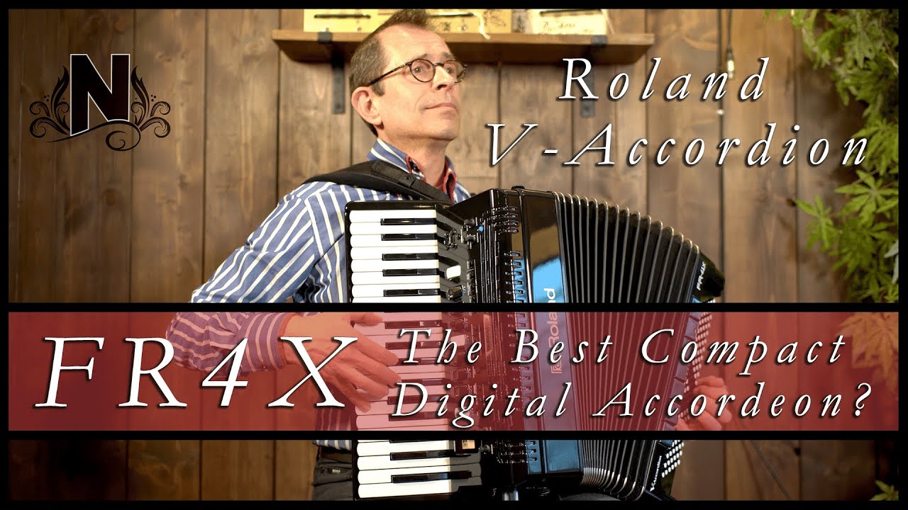 Roland V-Accordion FR4X // The Best Compact Digital Accordion?