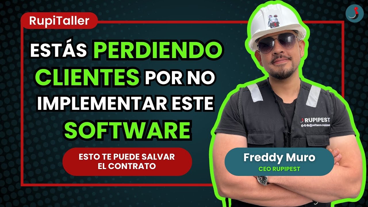 Estás PERDIENDO CLIENTES por no implementar este SOFTWARE | RupiTaller con Freddy Muro