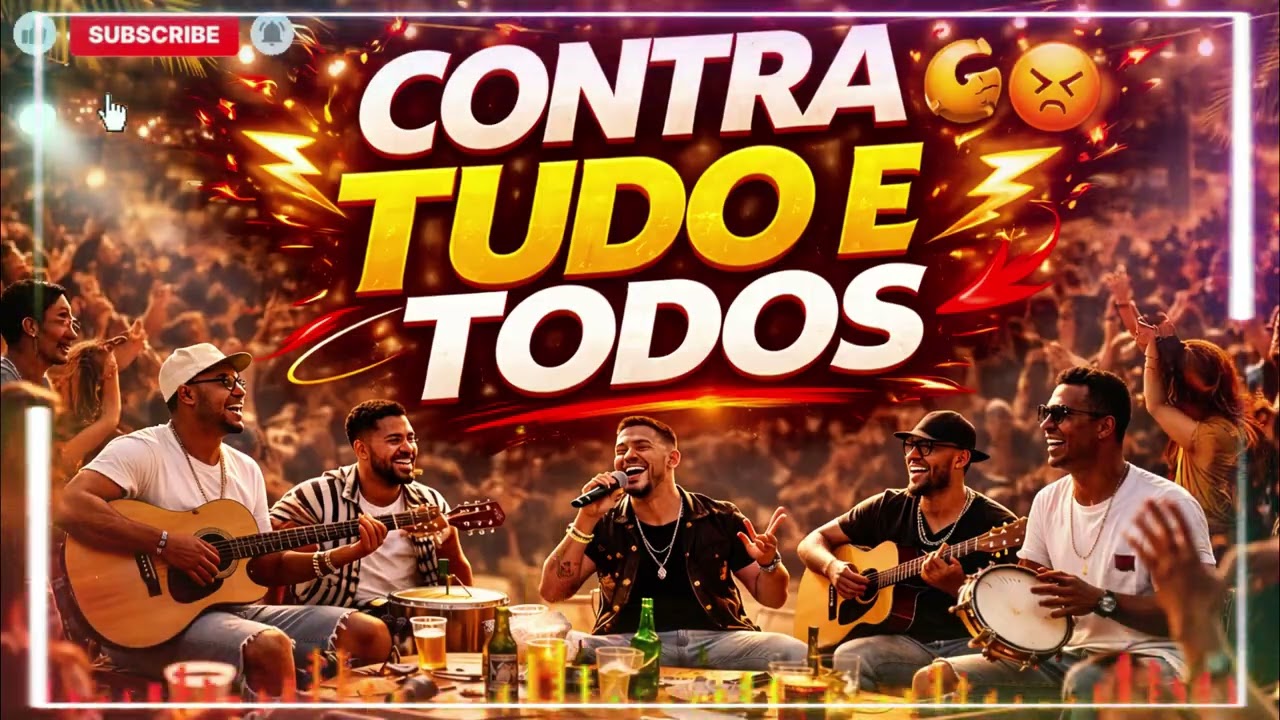 CONTRA TUDO E TODOS 🔥💪 PAGODE AO VIVO