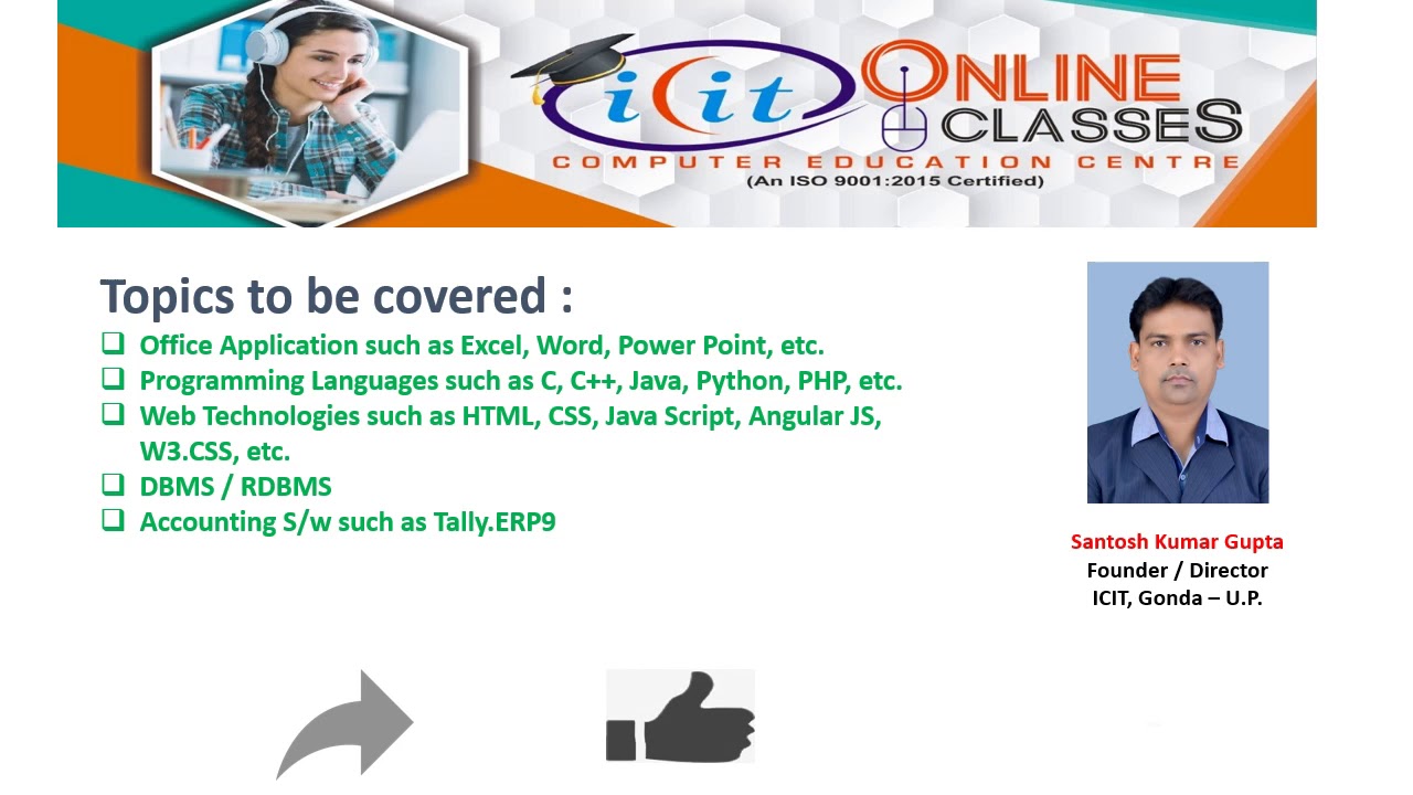 ICIT Online Classes | Online Lecture | In Hindi