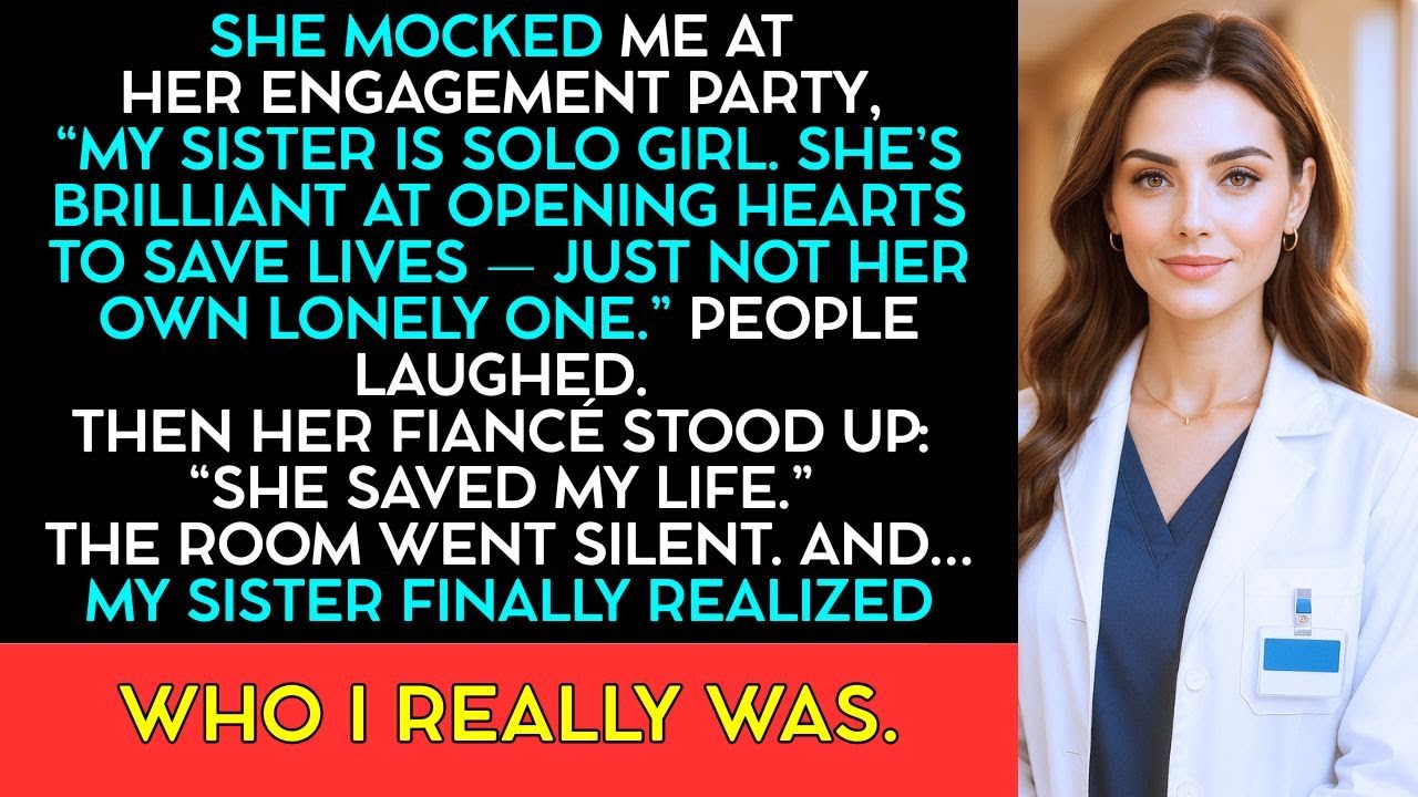 My Sister Mocked Me In Front Of Everyone — Then Her Fiancé Froze And Said, 'You Saved My Life Once'