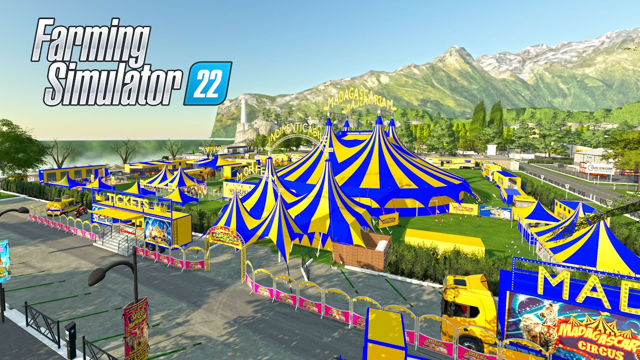 ESTO ES GIGANTESCO ( CIRCO MADASGASCAR )  | 🏡 FARMING 22
