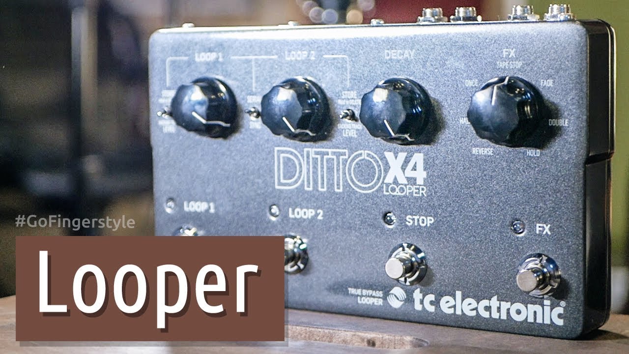 Неслабый лупер Ditto X4 от TC Electronic