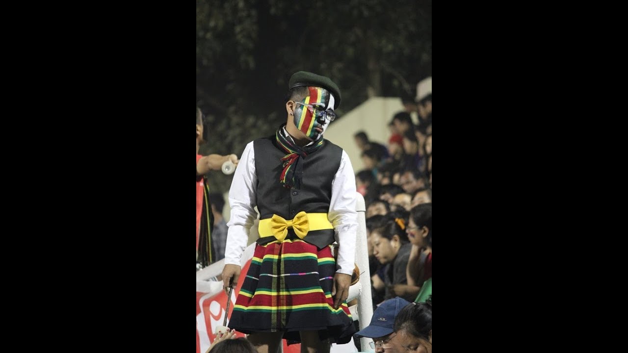 The 8th North East Tamchon Football Tournament Final 2014 singing of SSPP Anthem