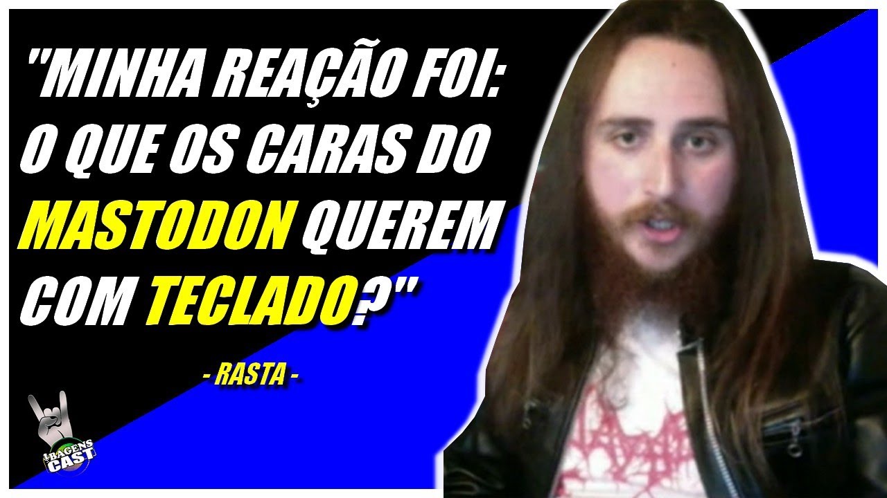 Como o RASTA começou a tocar com a banda MASTODON