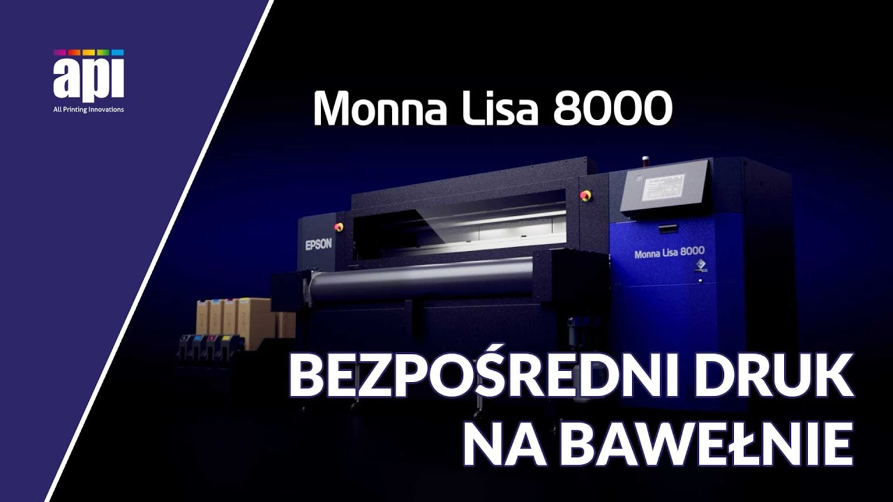 EPSON Monna Lisa ML-8000: bezpośredni druk na bawełnie (i nie tylko) bez żadnych kompromisów!