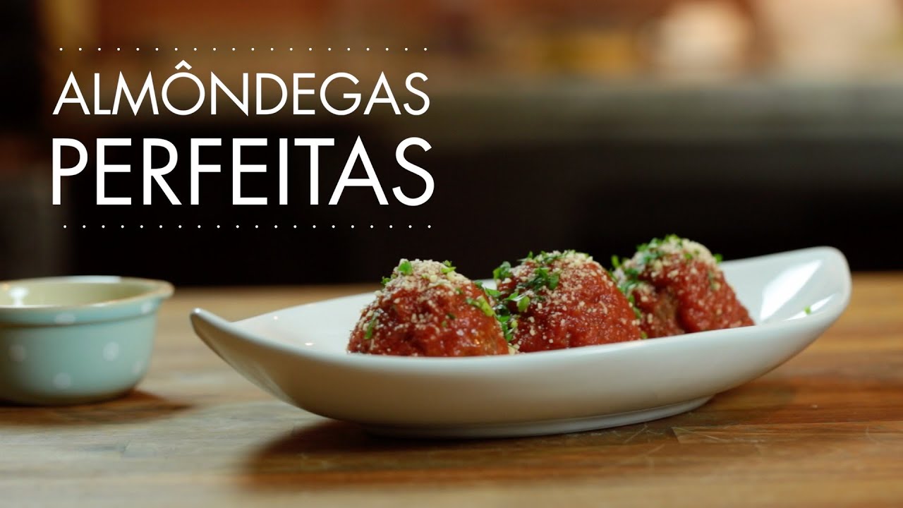 ALMÔNDEGAS PERFEITAS em casa Receita de Porpeta | Gourmet a dois