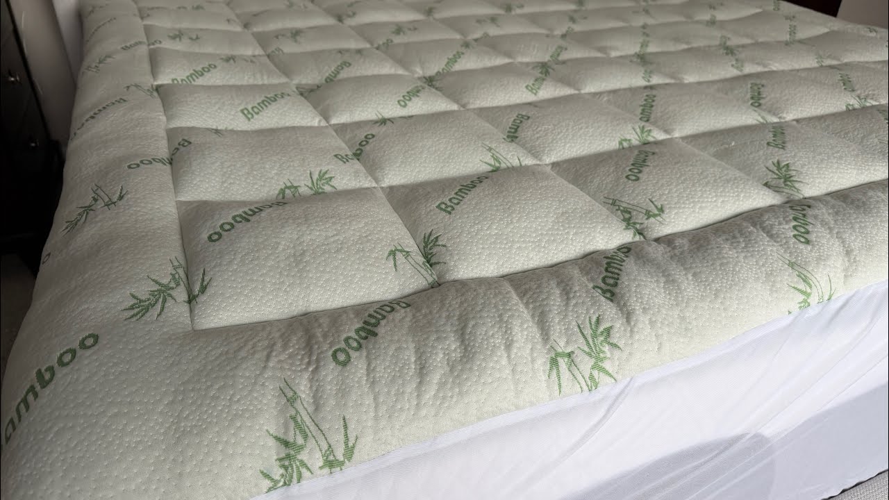Niagara Ultra Soft Bamboo Mattress Topper Review | Cooling Pillow Top for Back Pain (King)