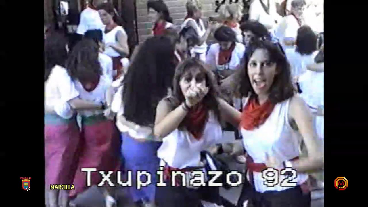 Tv Marcilla - Año 1992 - Chupinazo y Salida Concierto