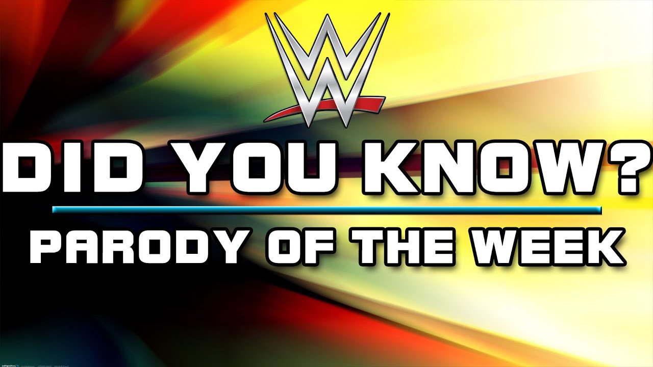 ST 145 (3) WWE Did You Know Parody Rest Hold