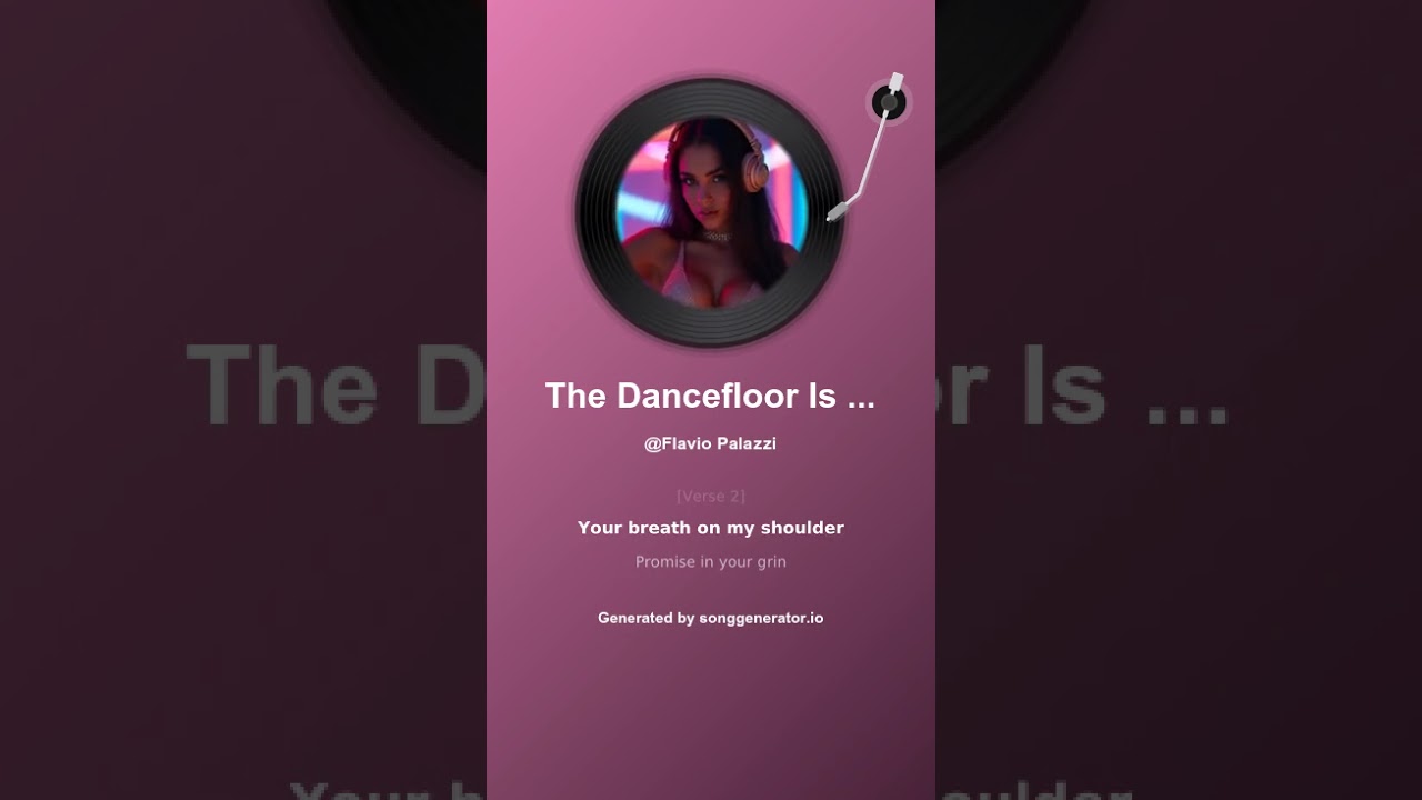 The Dancefloor Is Alive Tonight