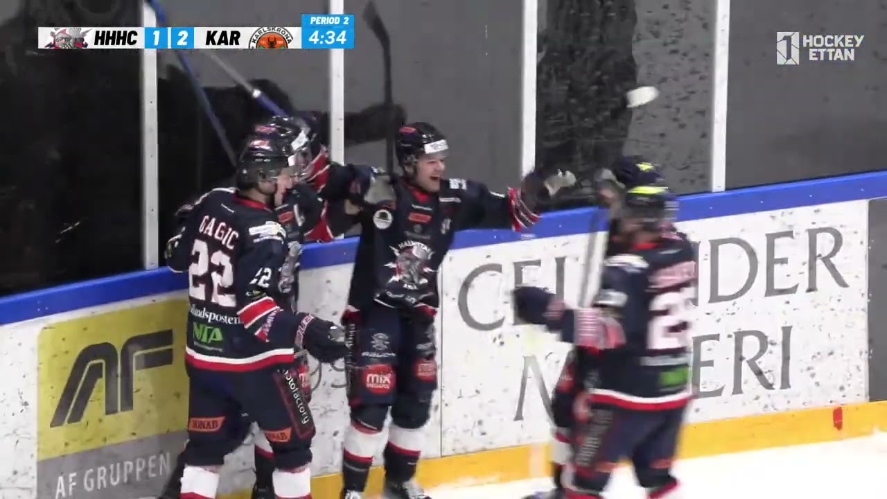 Halmstad Hammers- Karlskrona HK 4-2 