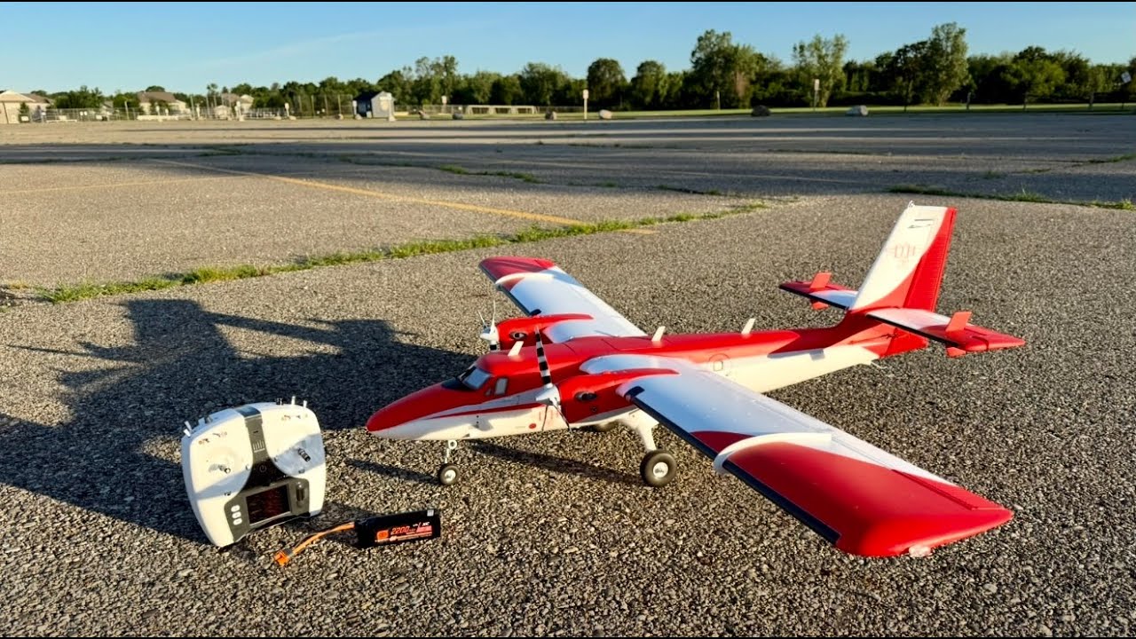 E-flite DHC-6 Twin Otter 1.4m BNF Basic - AMAZING MAIDEN FLIGHT!!!