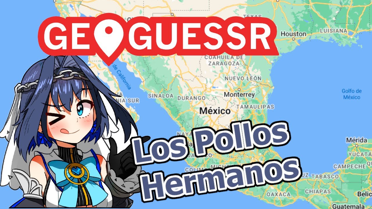 Kronii Explora México En GeoGuessr [Ouro Kronii/Hololive EN]