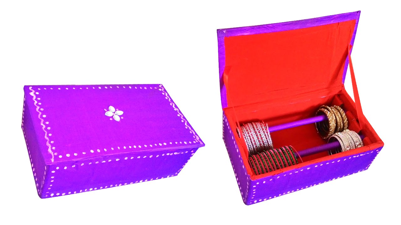 How to make bangle box / DIY bracelet box