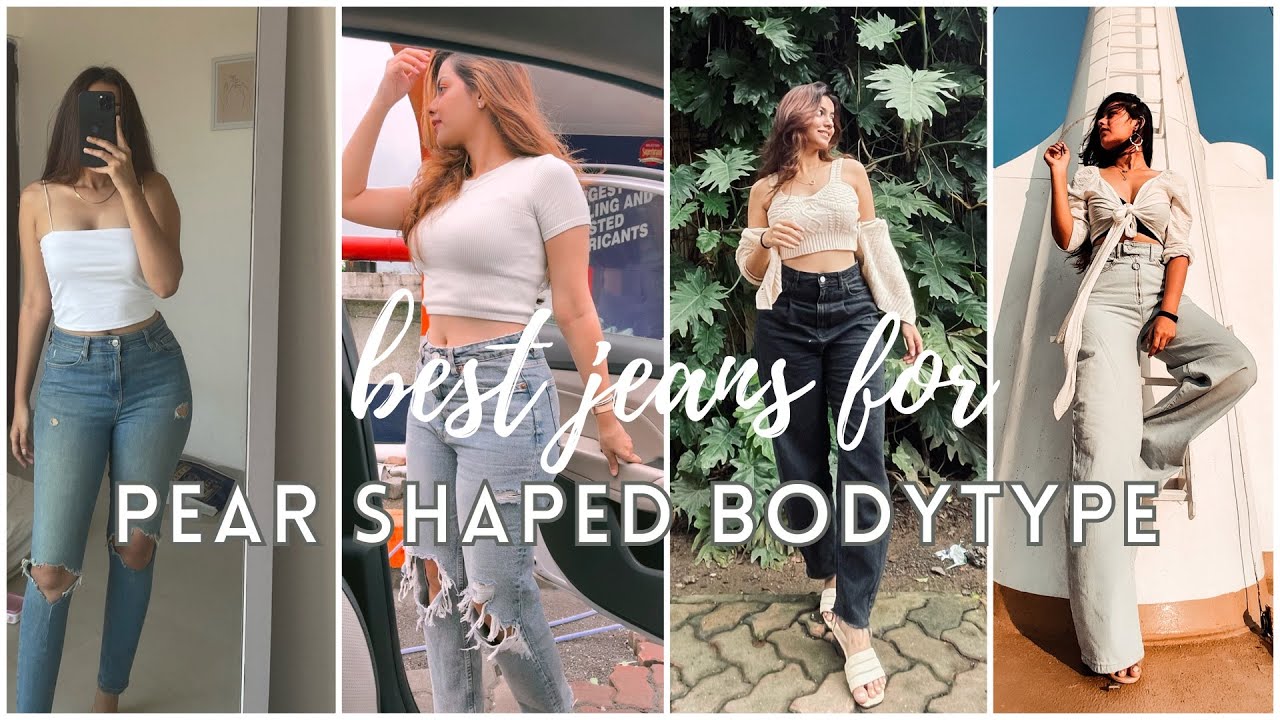 Best Jeans for a PEAR SHAPED BODTYPE | Best bottom wear styling tips | Harshala Patil