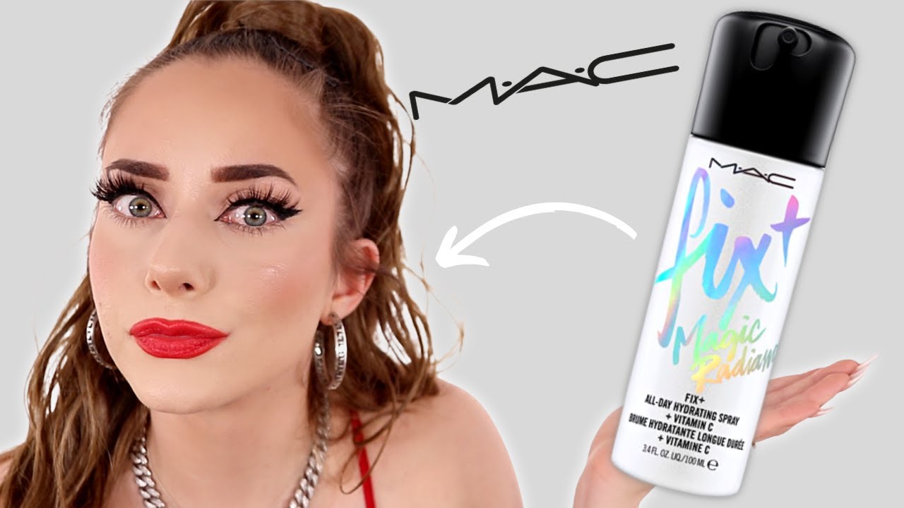 MAC Cosmetics Magic Radiance Fix + All Day Hydrating Spray Review