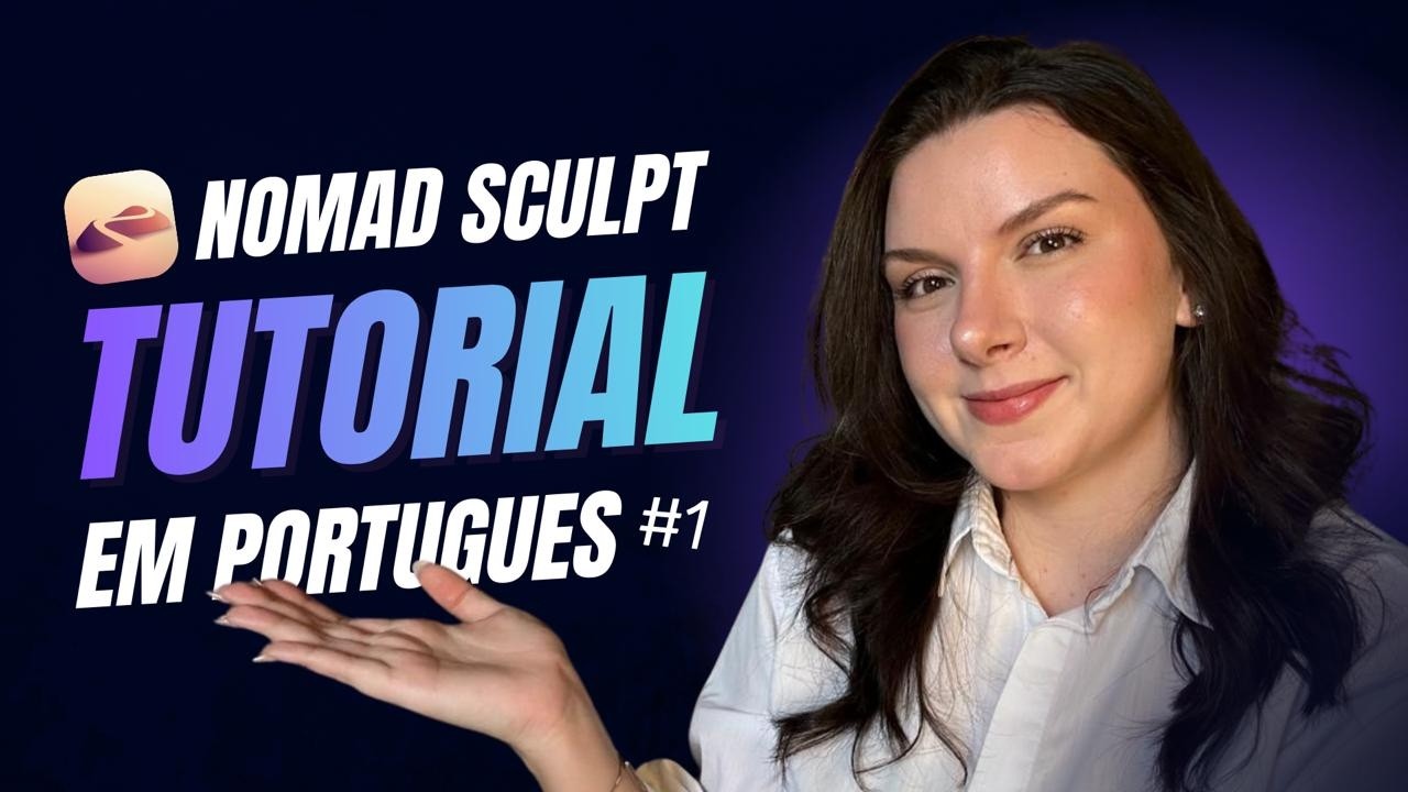Nomad Sculpt Tutorial l Primeiros Passos e Como Usar - Guia para Iniciantes em Português