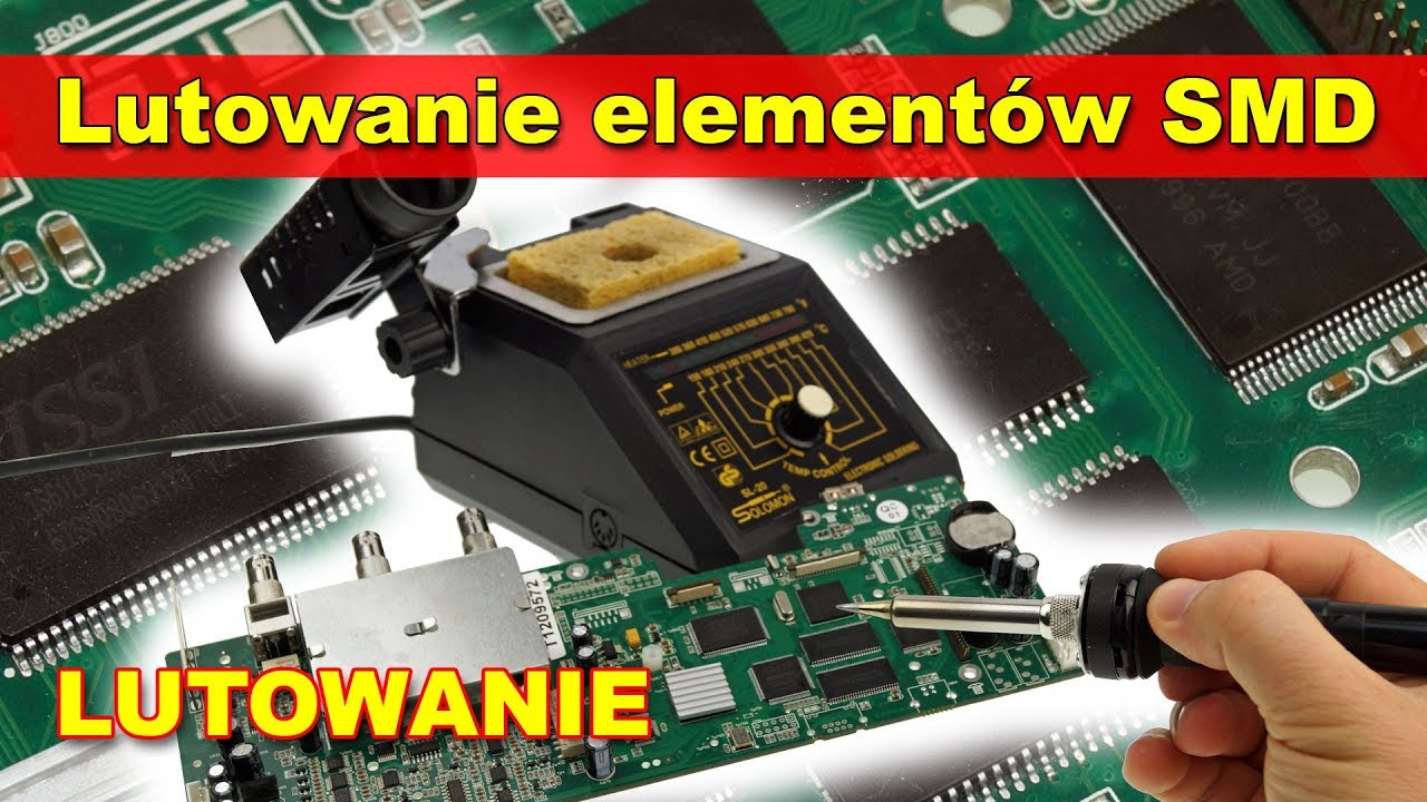 Lutowanie układów scalonych SMD