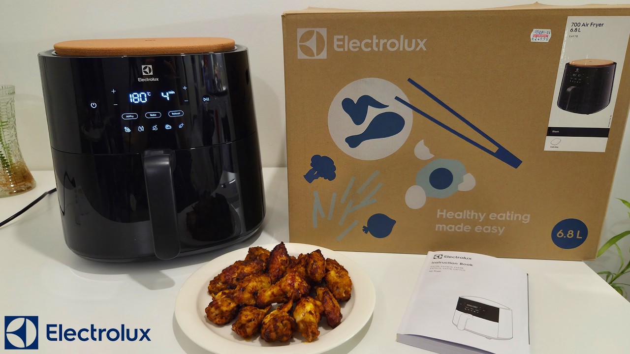 Electrolux 700 Series Air Fryer (EAF7B) Unboxing & Review 🍗♨️👨🏼‍🍳