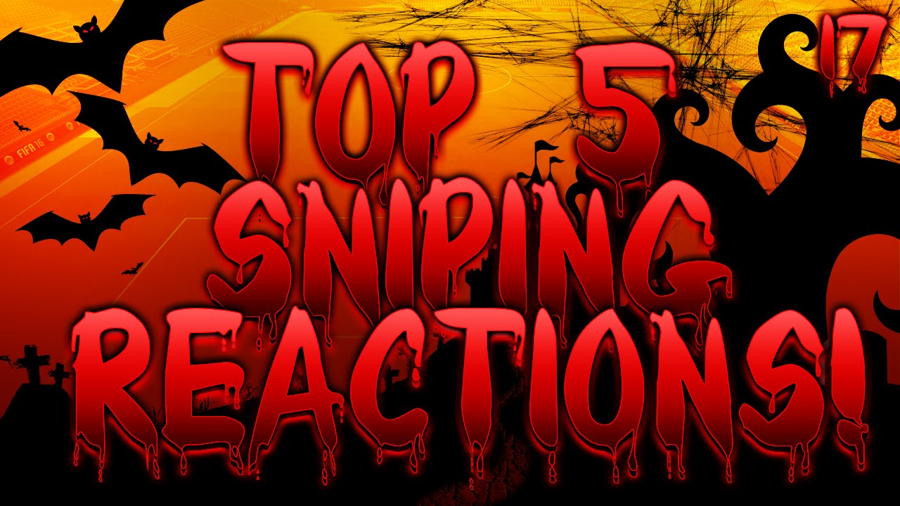 FIFA 16: TOP 5 SNIPING REACTIONS #17 | HAPPY HALLOWEEN!!