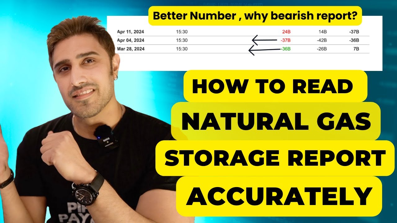 How To Read Natural Gas Storage Report Accurately | Cheat sheet & Full Tutorial