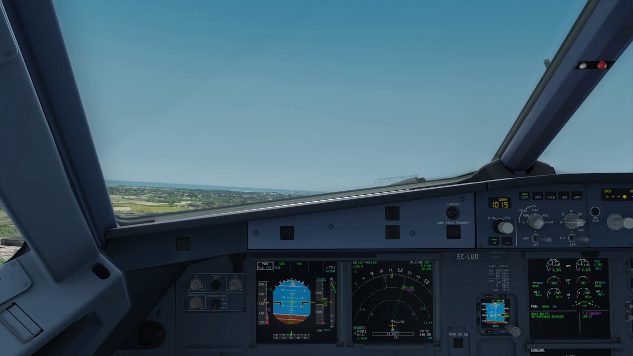 Prepar3D v4.5 Airbus A320 SX-DGZ AEEvirtual departing Valencia