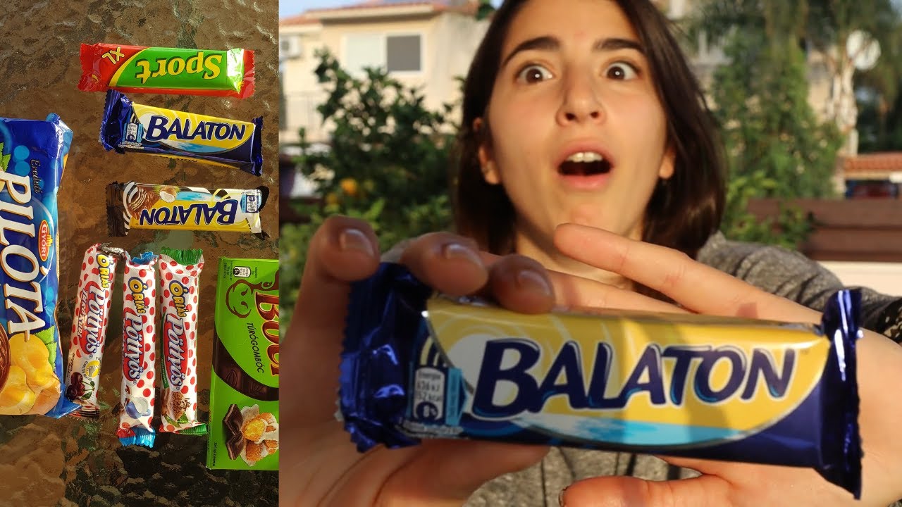 Trying Hungarian Chocolates