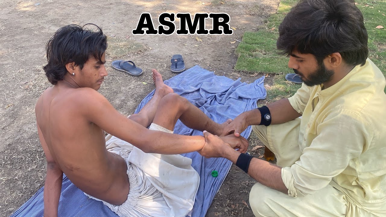 ASMR full body massage