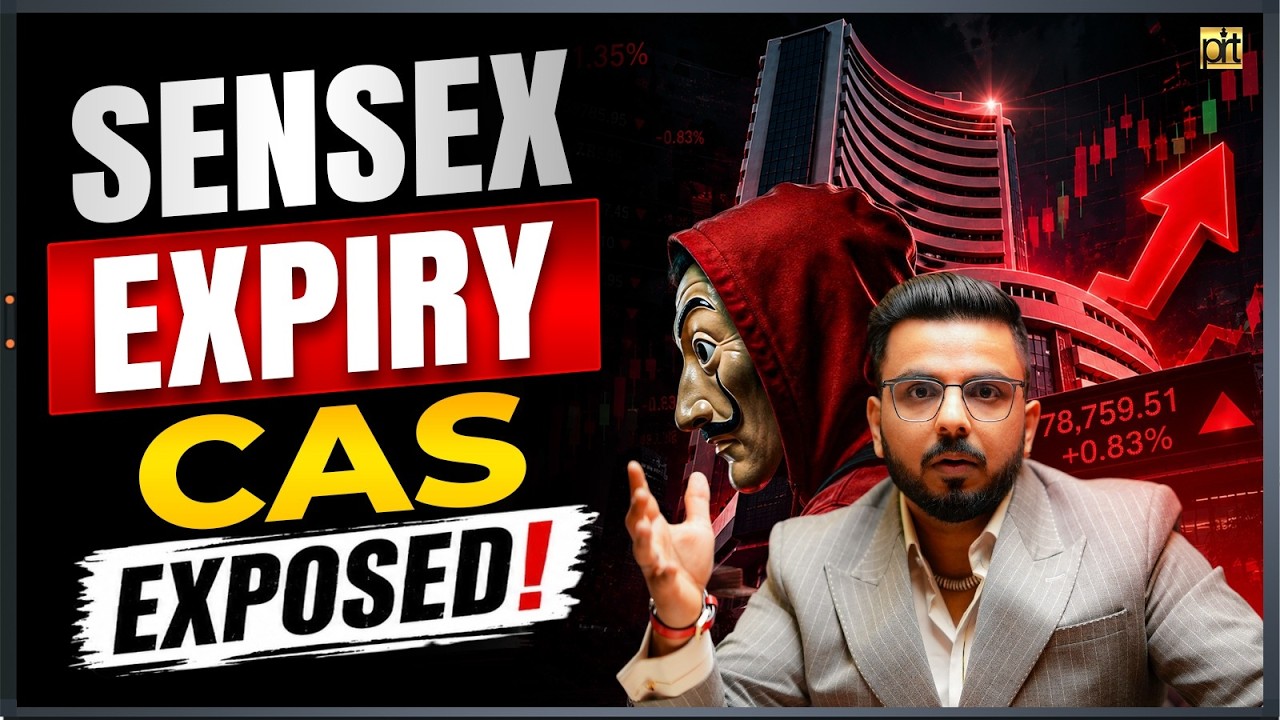Sensex Expiry CAS Exposed | Hidden Truth of Stock Market Manipulation