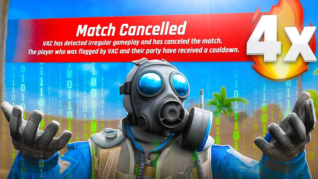 Он получил VAC LIVE BAN 4 раза, но утверждает, что невиновен???