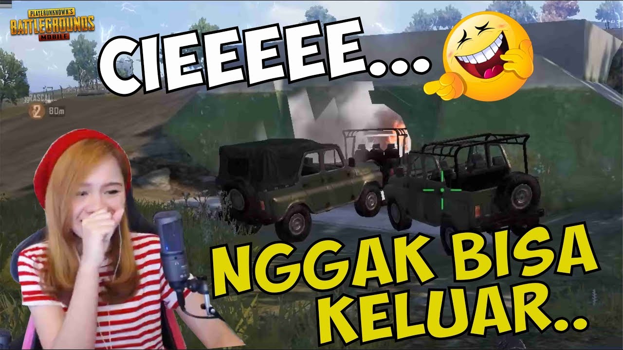 KOCAK !! TUTUP TEROWONGAN PAKE MOBIL - PUBG MOBILE INDONESIA