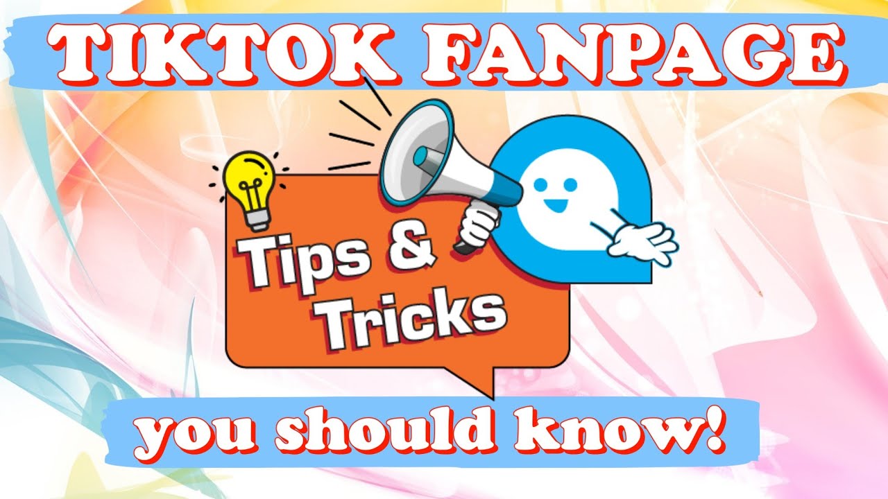 TIKTOK FANPAGE TIPS & TRICKS ~ Aesthetics with Me
