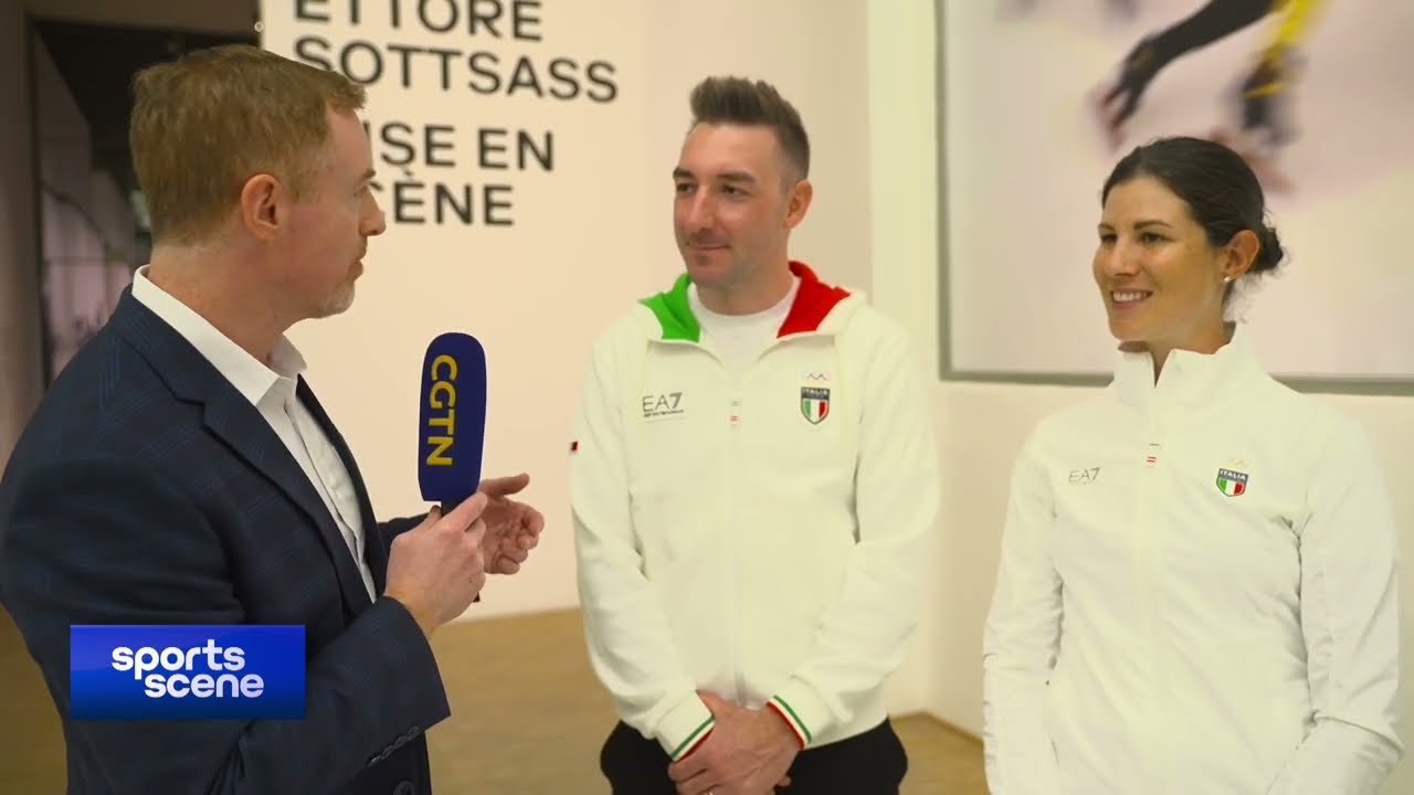 Summer Olympians Viviani and Cecchini share love of Winter Olympics｜Italy House｜Cycling｜Lollobrigida