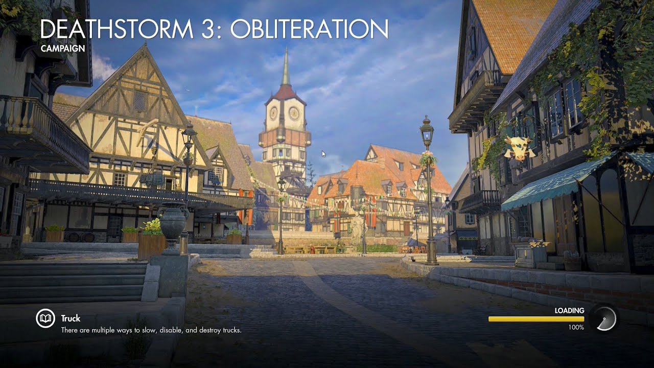 Sniper Elite 4 [DLC] - Deathstorm 3: Obliteration Authentic Plus Mode [Full Video]
