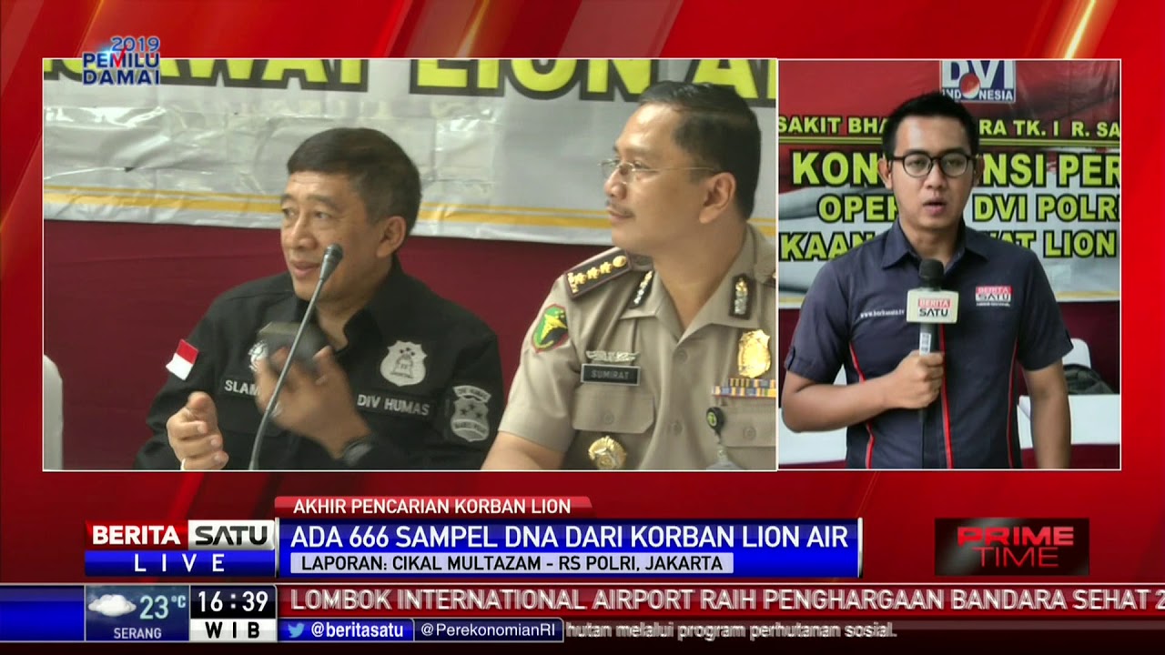 Tim DVI Polri Lanjutkan Proses Identifikasi Korban Lion Air