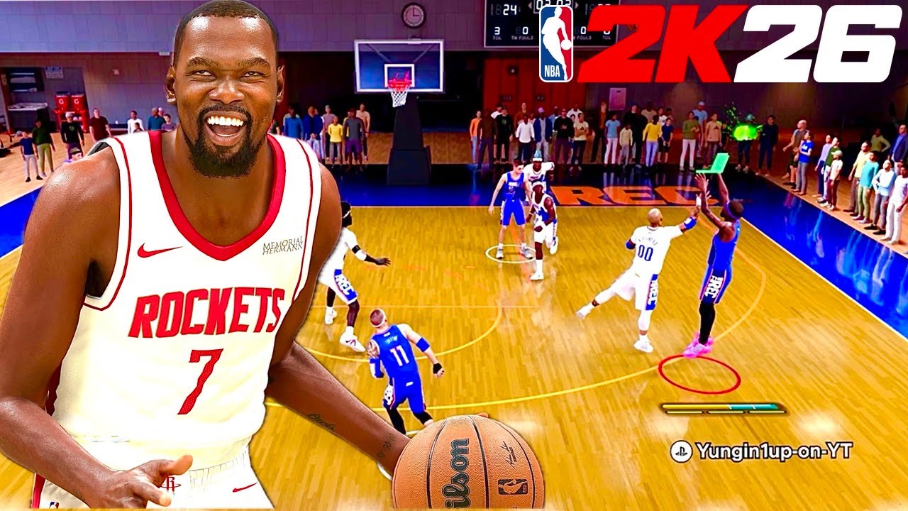 НЕУСТАНОВИМЫЙ Кевин Дюрант доминирует в игре NBA 2K26! 🔥