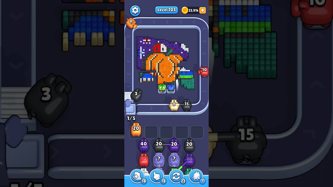 Pixel Flow — level 703