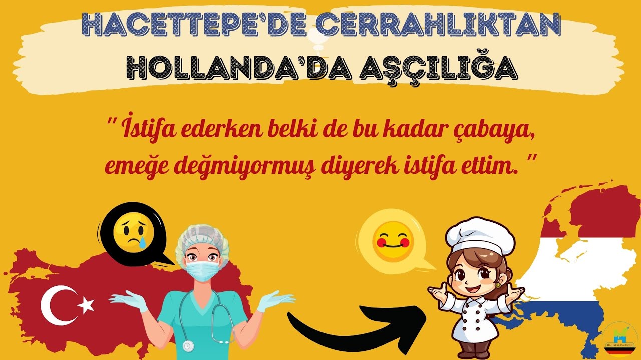 Türkiye'de Cerrahlıktan Hollanda'da Aşçılığa Giden Bir Hikaye - Dr. Ece Nil Demirci