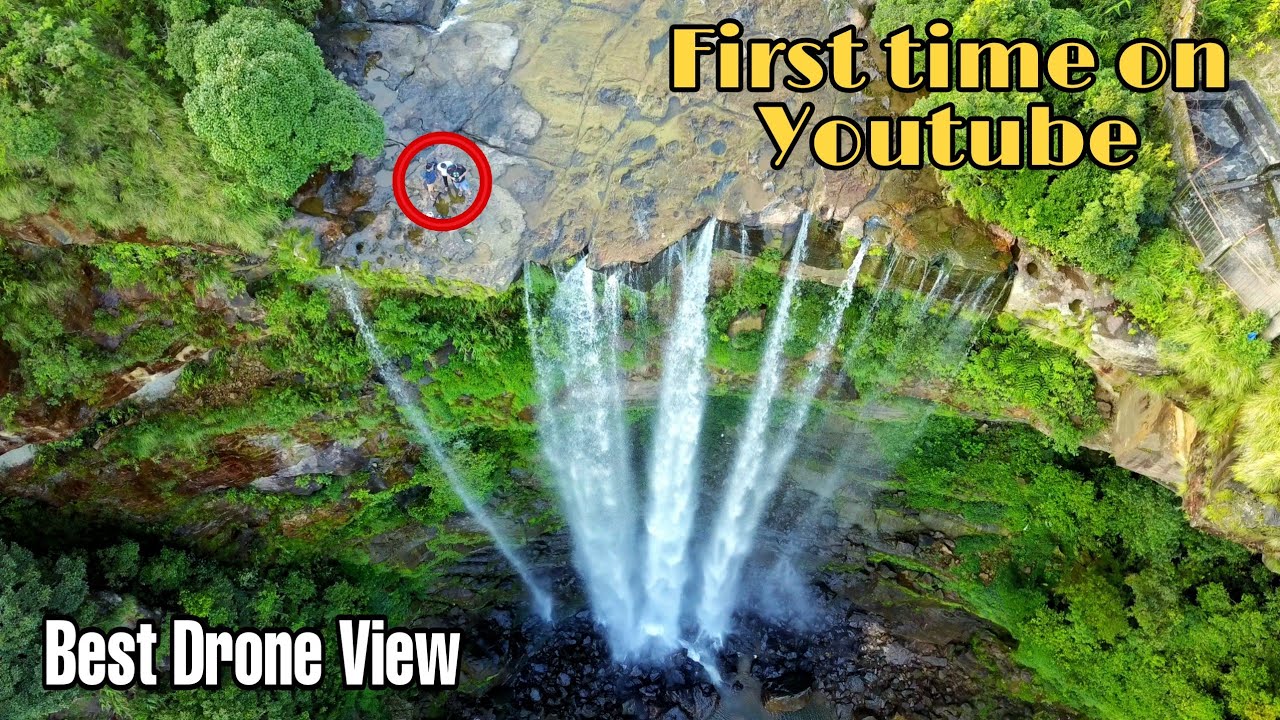 EP-13 | Never Seen Before-Seven Sisters Waterfall Cherrapunji ke Upar Pahuch gye 😱| North East Ride|