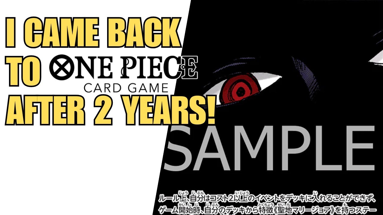 I Came Back To One Piece After 2 Years!