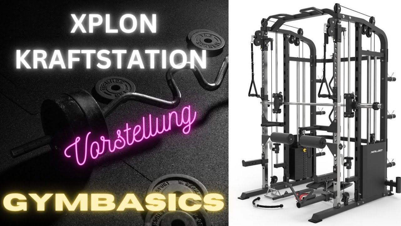 Ultimative XPLON Kraftstation - Multipresse│Das perfekte Fitnessgerät für dein Home Gym !